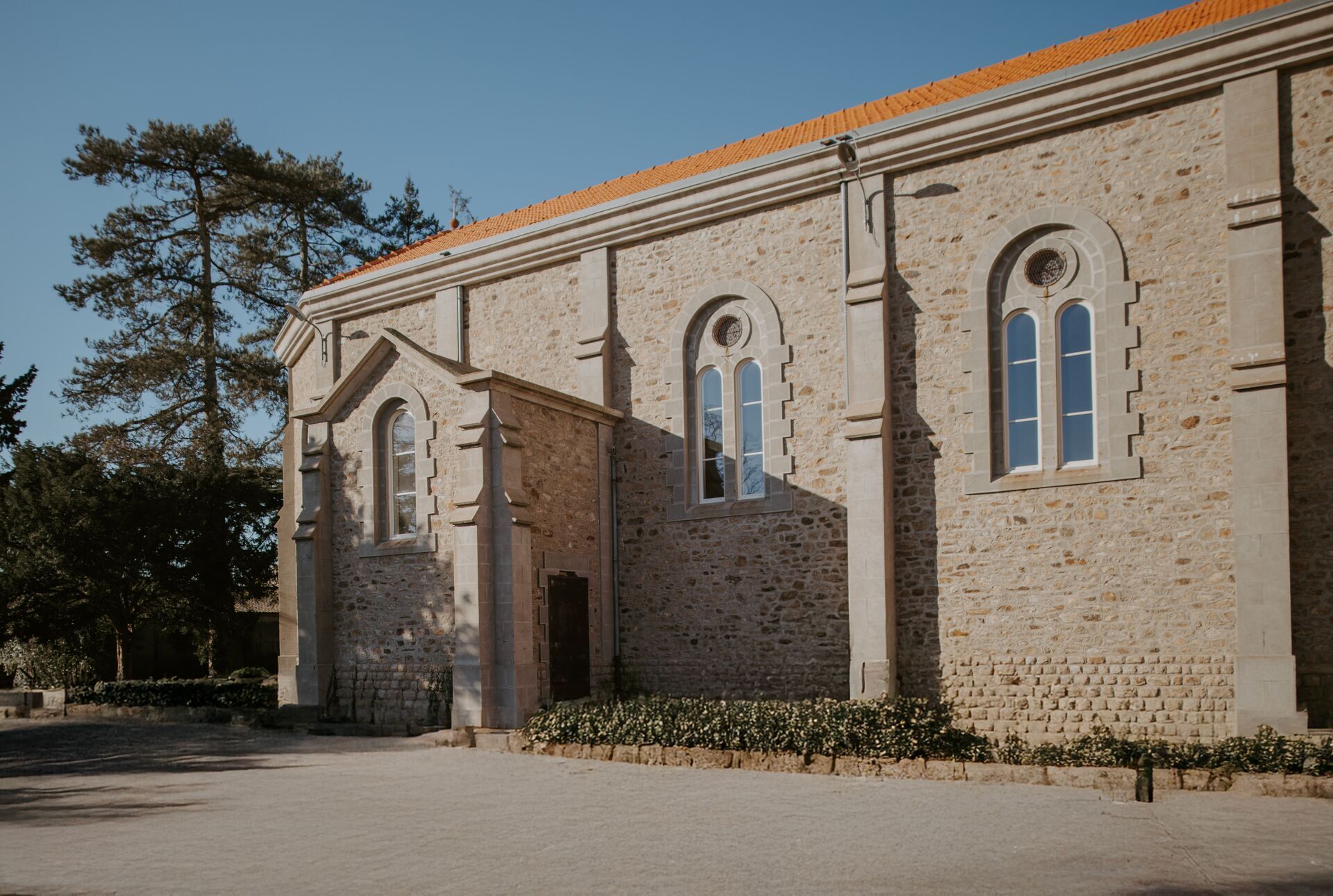 Shooting extérieur - janvier 2025 - chapelle - Domaine de Meslay