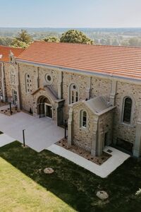 vue chapelle drone - Domaine de Meslay
