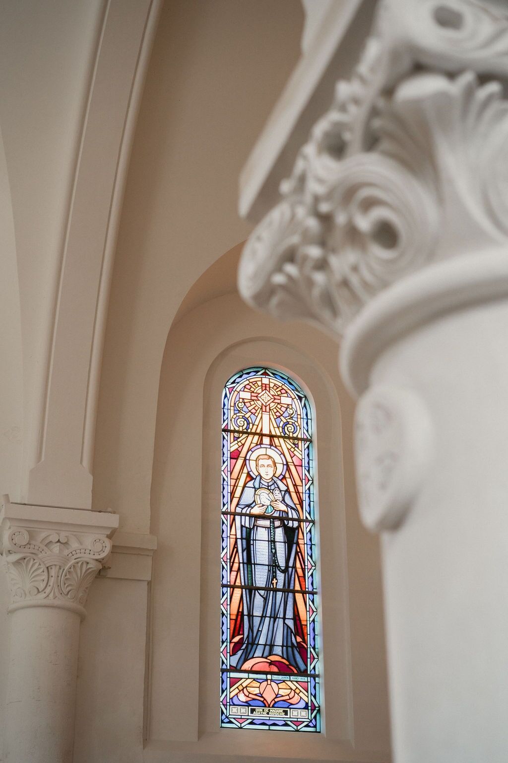 Vitraux - Salle de la Chapelle  - Domaine de Meslay