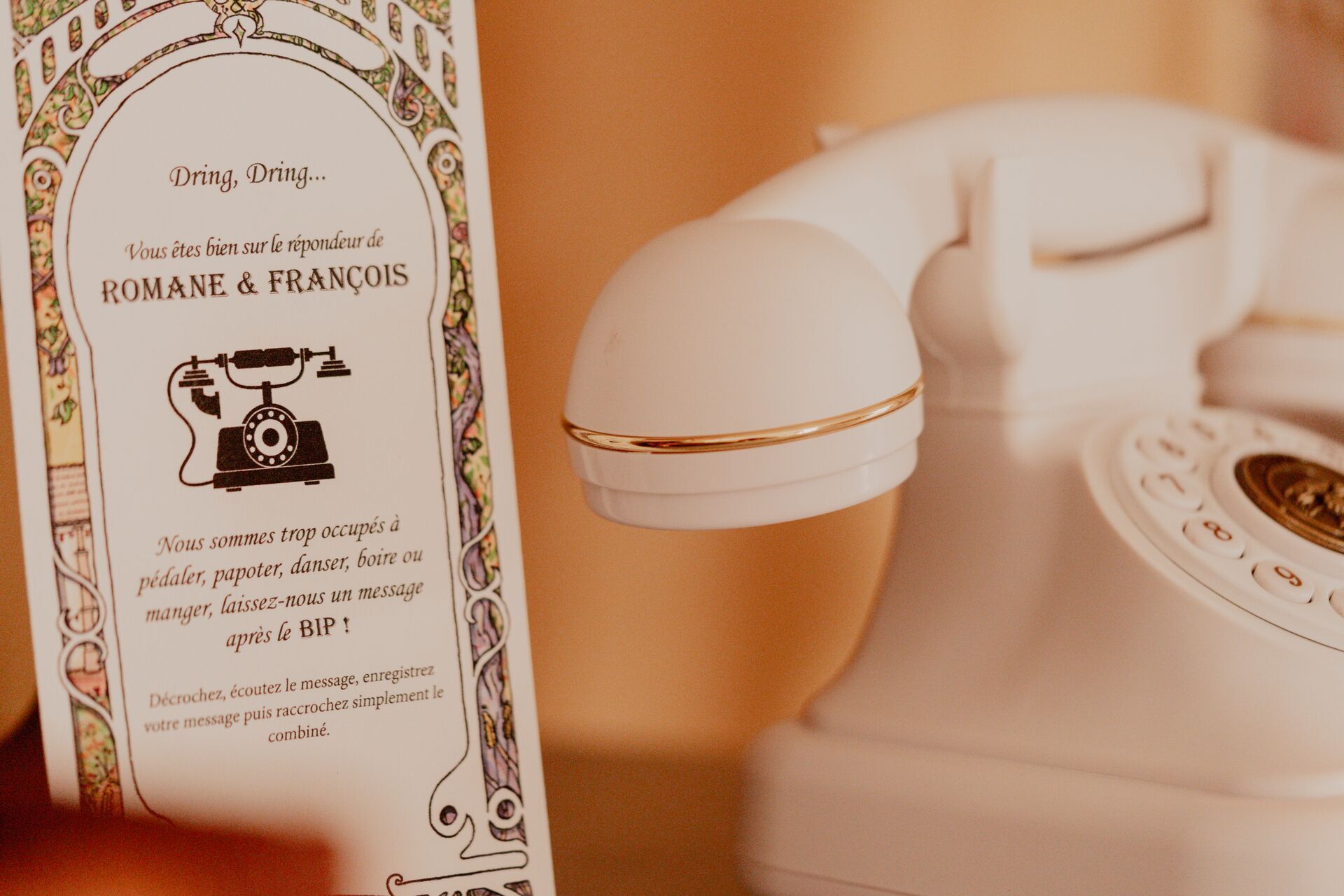 animation d'un mariage en vendée - domaine de l'abbaye de meslay