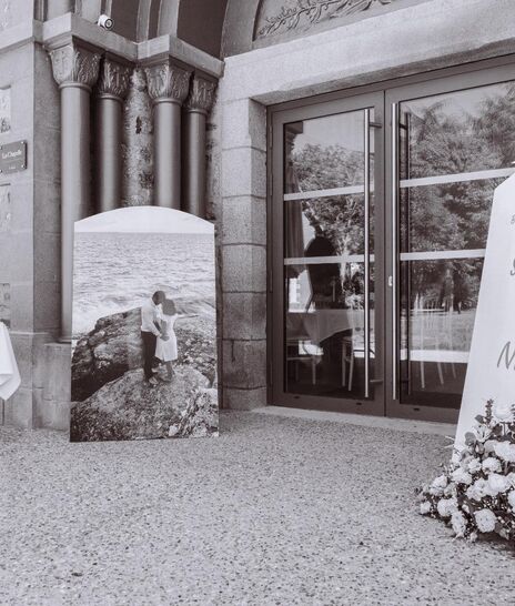 Entrée Salle de Mariage - Domaine de l'Abbaye de Meslay