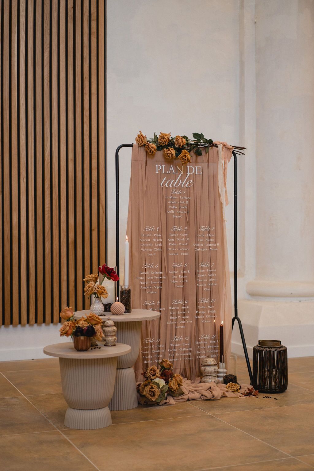 Shooting inspiration Mariage - avril 2025 - plan de table - Domaine de Meslay