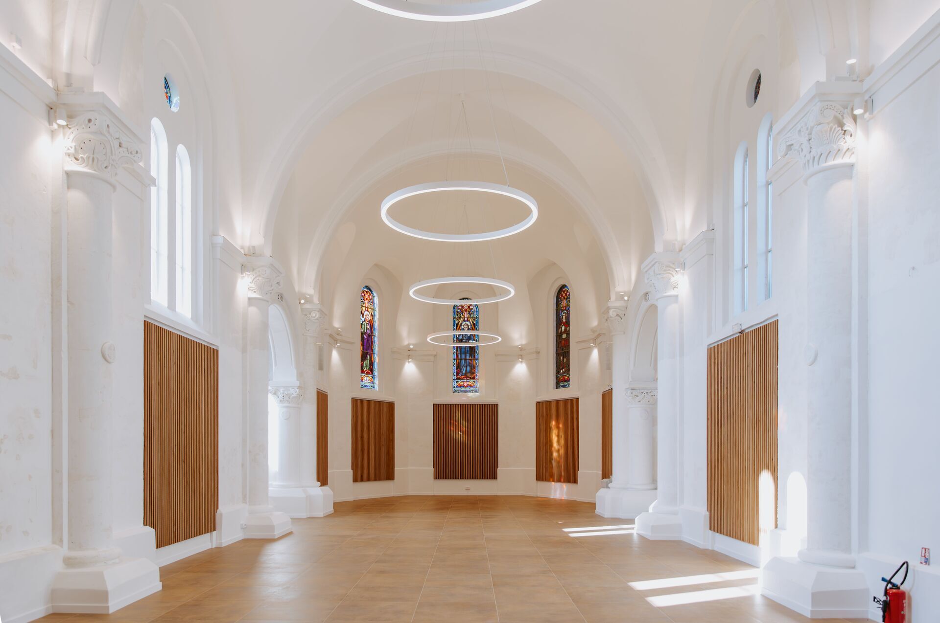 Salle de la Chapelle - le choeur - Domaine de Meslay