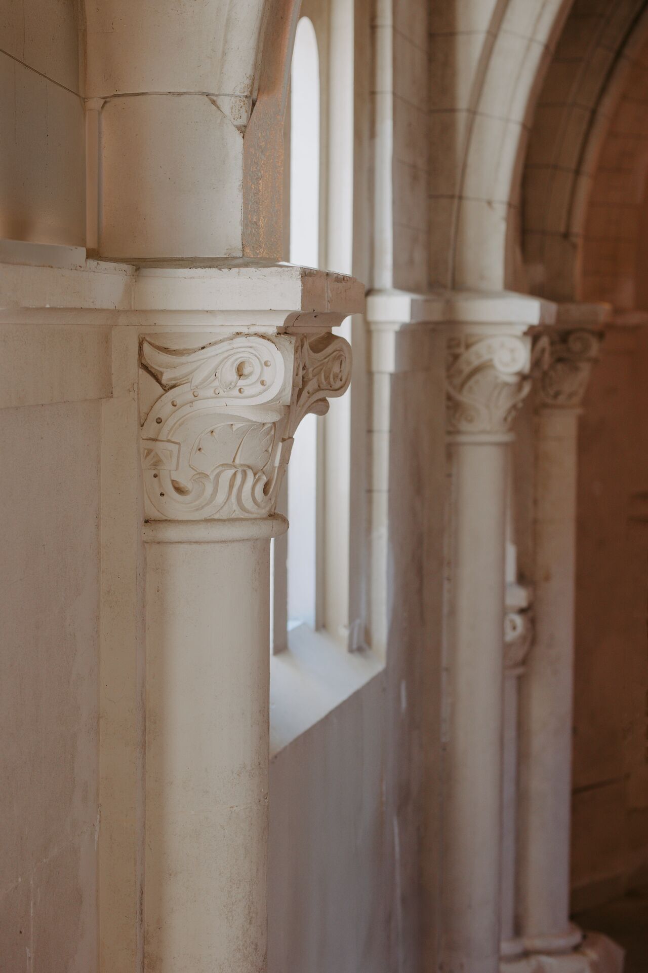 Shooting extérieur - janvier 2025 - zoom détail chapelle - Domaine de Meslay