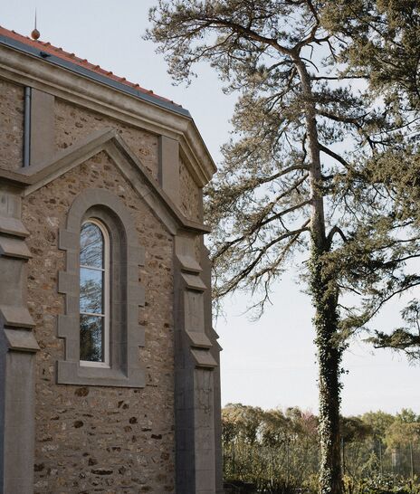 Salle de la Chapelle - zoom extérieur - Domaine de Meslay