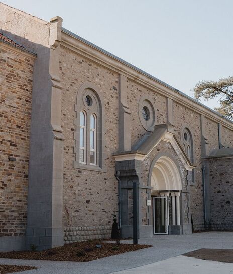 entrée Chapelle - Domaine de Meslay