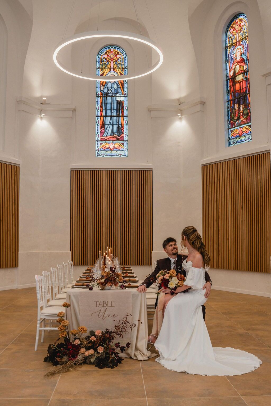 Shooting inspiration Mariage - avril 2025 - couple et table  - Domaine de Meslay