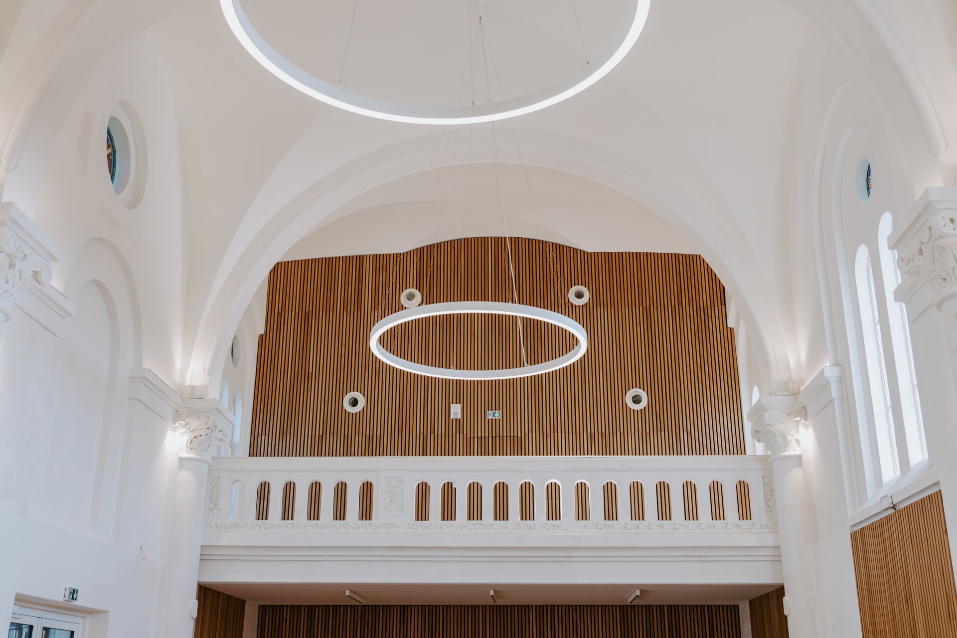 Salle de la Chapelle - le balcon - Domaine de Meslay