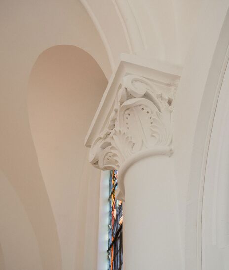 Colonne détails - Salle de la Chapelle - Domaine de Meslay