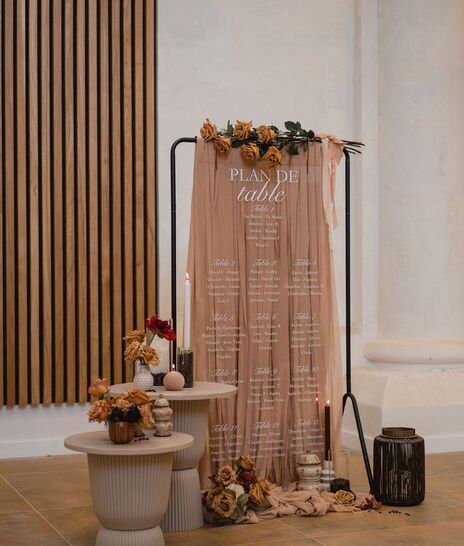 Shooting inspiration Mariage - avril 2025 - plan de table - Domaine de Meslay